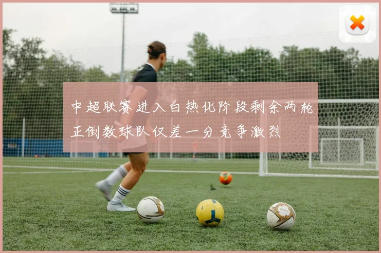 中超联赛进入白热化阶段剩余两轮正倒数球队仅差一分竞争激烈