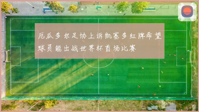 厄瓜多尔足协上诉凯塞多红牌希望球员能出战世界杯首场比赛