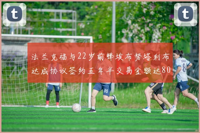 法兰克福与22岁前锋埃布努塔利布达成协议签约五年半交易金额达800万欧元